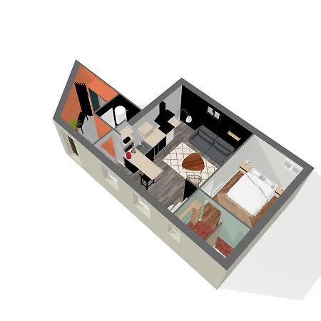 Le Cosy - Wifi - - Evasionpamiers Appartement Pamiers